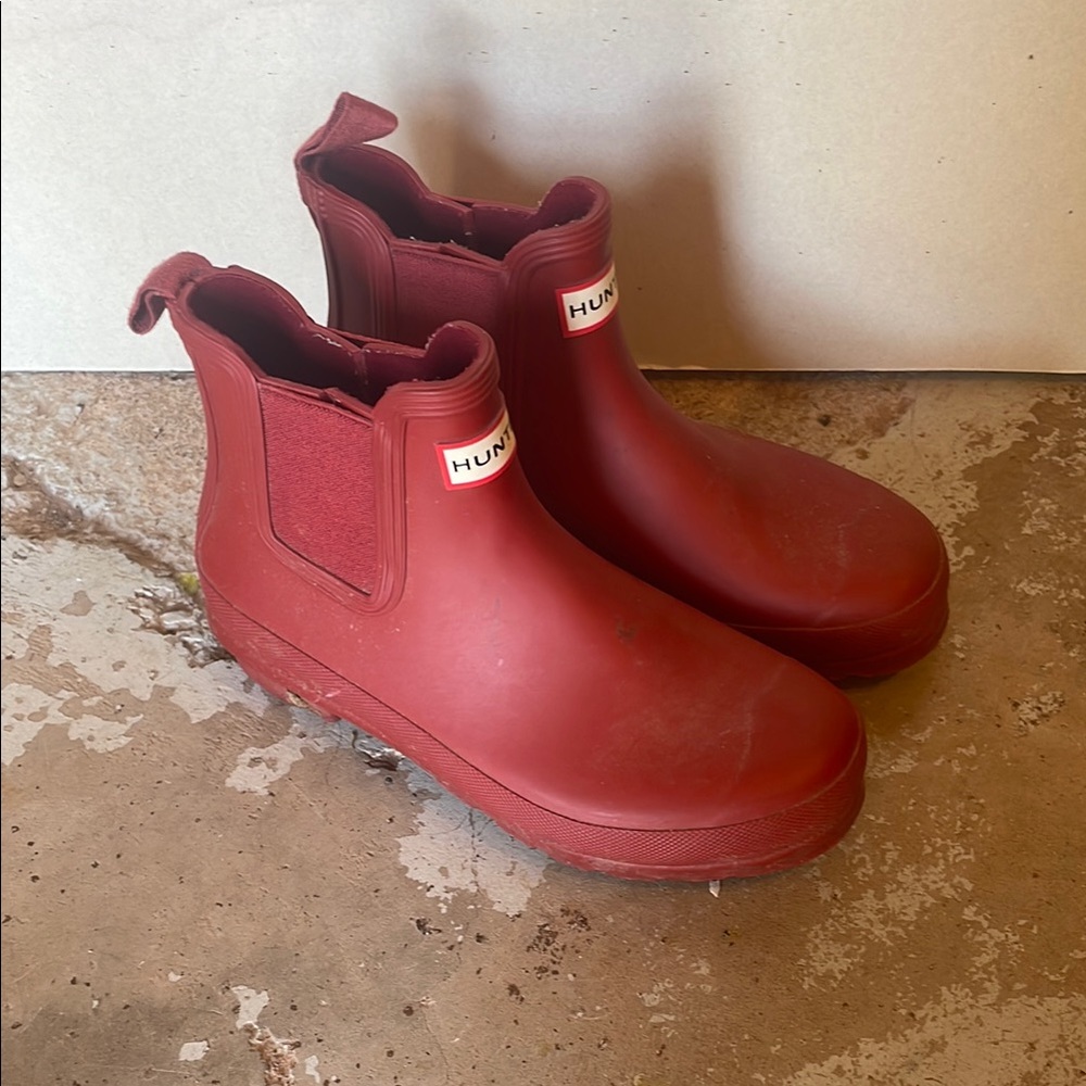Hunter Classic Red Boots